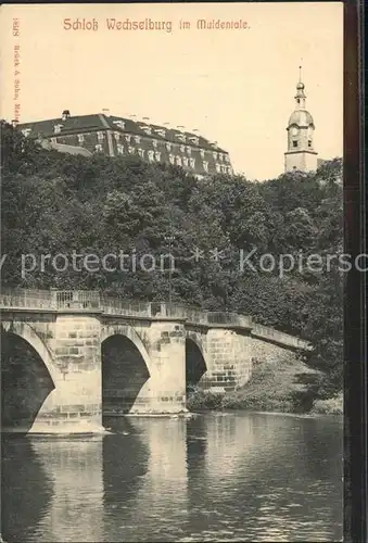 Wechselburg Schloss Muldental Kat. Wechselburg