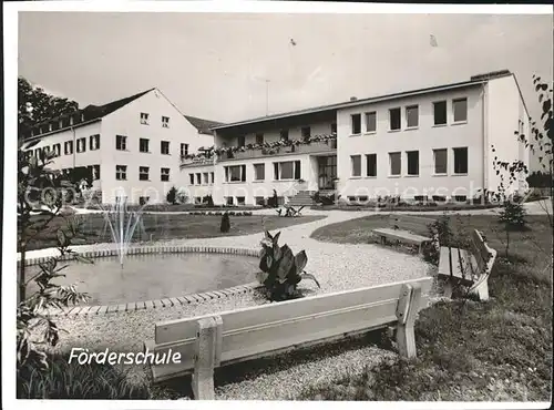 Fuerstenzell Foerderschule Kat. Fuerstenzell