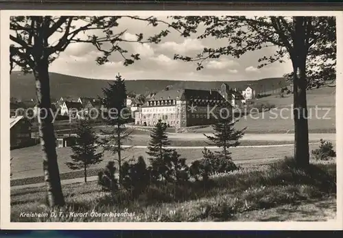 Oberwiesenthal Erzgebirge Kreisheim DT Kat. Oberwiesenthal