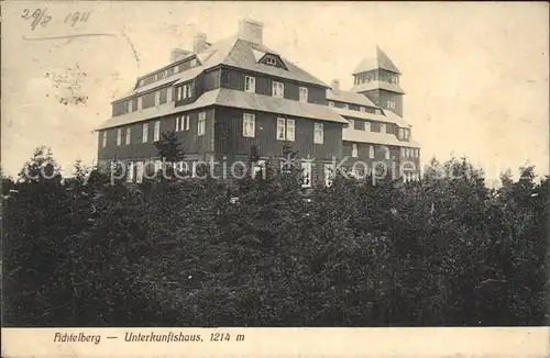 Fichtelberg Oberwiesenthal Unterkunftshaus Kat. Oberwiesenthal