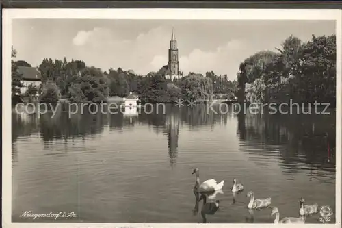 Neugersdorf Sachsen partie am Weiher Kat. Neugersdorf Sachsen