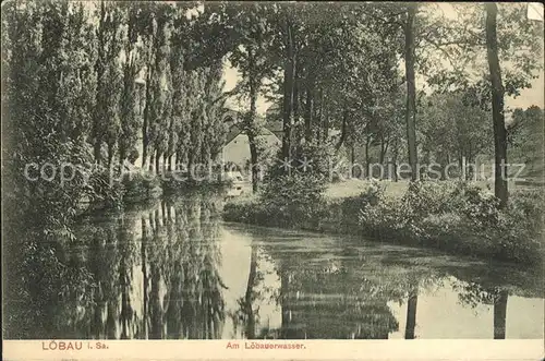 Loebau Sachsen Am Loebauwasser Kat. Loebau