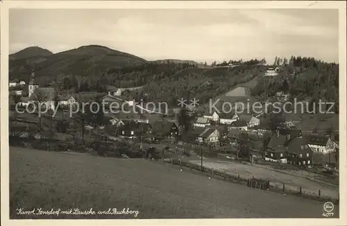 Jonsdorf mit Lausche und Buchberg Kat. Kurort Jonsdorf