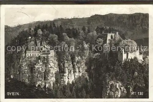 Oybin Berg Oybin Bergrestaurant Ruine Kat. Kurort Oybin