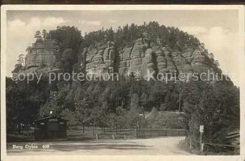 Oybin Berg Oybin Zittauer Gebirge Kat. Kurort Oybin