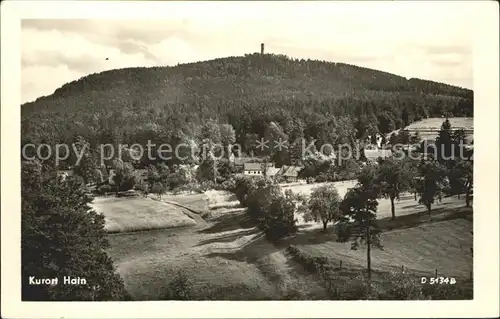 Hain Oybin Hochwald Kat. Kurort Oybin