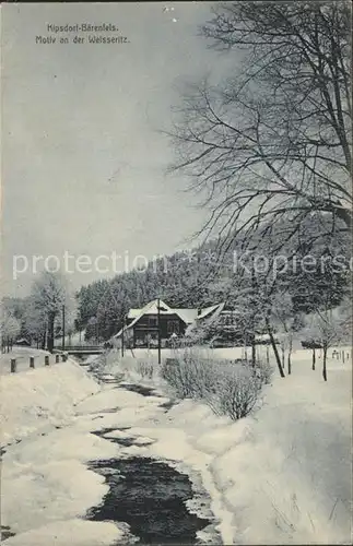 Kipsdorf Baerenfels Weisseritz Kat. Altenberg