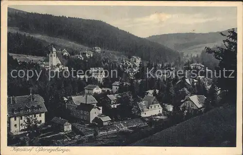 Kipsdorf Panorama Kat. Altenberg