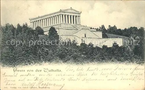 Donaustauf Walhalla Gedenkstaette Kat. Donaustauf