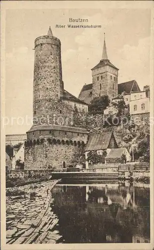 Bautzen Wasserkunstturm Kat. Bautzen