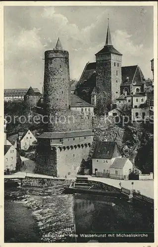 Bautzen Alte Wasserkunst Michaeliskirche Kat. Bautzen