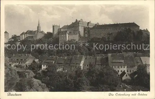 Bautzen Schloss Ortenburg Seidau Kat. Bautzen