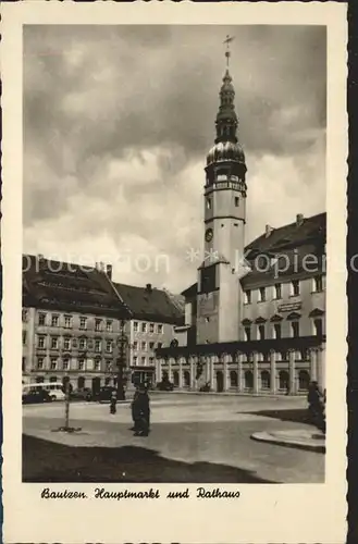 Bautzen Hauptmarkt Rathaus Kat. Bautzen