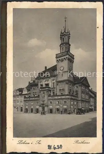 Loebau Sachsen Rathaus Kat. Loebau