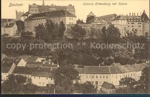 Bautzen Schloss Ortenburg Suedau Kat. Bautzen