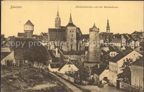 Bautzen Michaeliskirche Alte Wasserkunst Kat. Bautzen