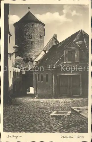 Bautzen Nikolai Turm Kat. Bautzen