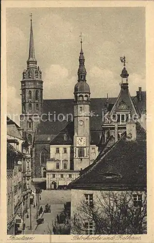 Bautzen Petrikirche Rathaus Kat. Bautzen