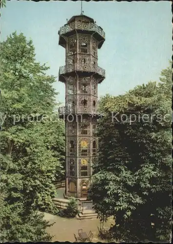 Loebau Sachsen Aussichtsturm Kat. Loebau