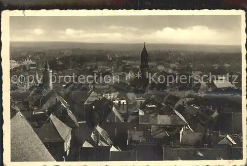 Bautzen Blick von der Petrikirche Kat. Bautzen