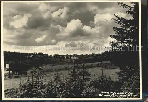 Baerenburg Sachsen  Kat. Altenberg