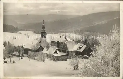 Schellerhau Kirche Kat. Altenberg