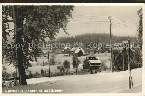 Schellerhau Winter Kat. Altenberg