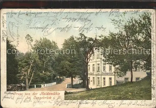 Langebrueck Haidemuehle Kat. Dresden