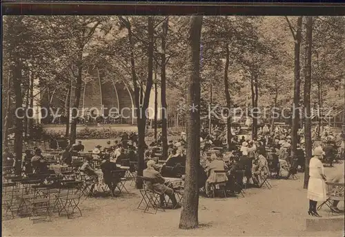 Dresden kurort Weisser Hirsch Konzertplatz im Waldpark Kat. Dresden Elbe