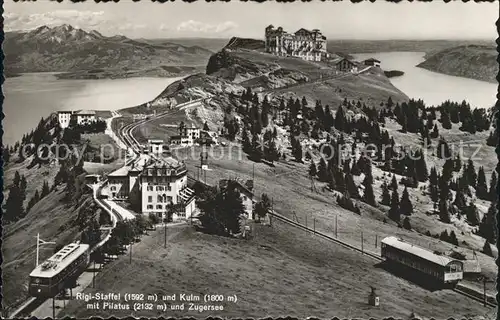 Rigi Staffel und Kulm Berghotel Pilatus Zugersee / Rigi-Staffel /Bz. Schwyz