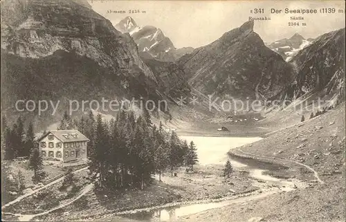 Appenzell IR Seealpsee Saentis Kat. Appenzell