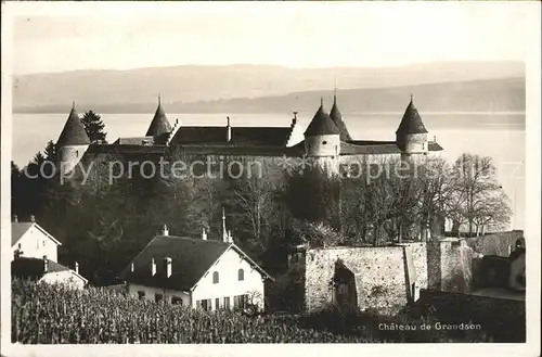 Grandson Chateau Lac Leman Schloss Genfersee Kat. Grandson