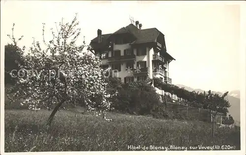 Blonay Hotel Baumbluete Kat. Blonay