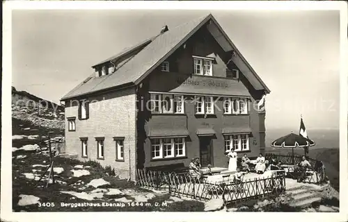 Ebenalp Berggasthaus Kat. Ebenalp