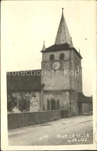 Mont la Ville Eglise Kirche Kat. Mont la Ville