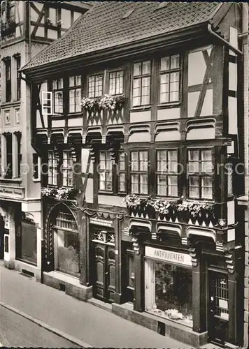 Goettingen Niedersachsen Haus Boerner Fachwerkhaus erbaut um 1500 Kat. Goettingen