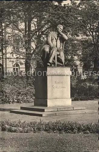 Zwickau Sachsen Schumann Denkmal Kat. Zwickau