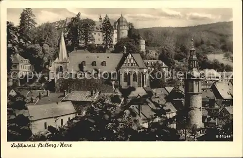 Stolberg Harz Kirche Schloss Kat. Stolberg Harz