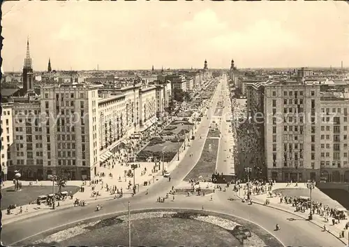 Berlin Stalinallee Kat. Berlin