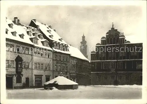 Weimar Thueringen Markt Altstadt Kat. Weimar