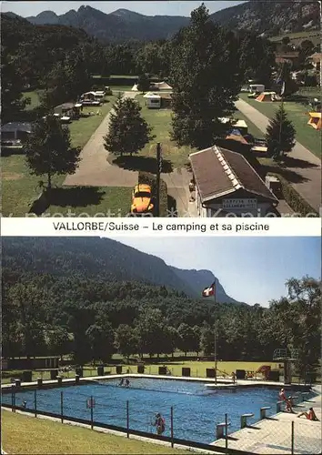 Vallorbe Camping Piscine Schwimmbad Kat. Vallorbe
