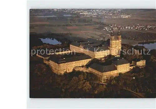 Lichtenfels Bayern Kloster Banz Fliegeraufnahme Kat. Lichtenfels