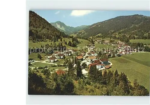 Unterjoch mit Spiesser Panorama Kat. Bad Hindelang