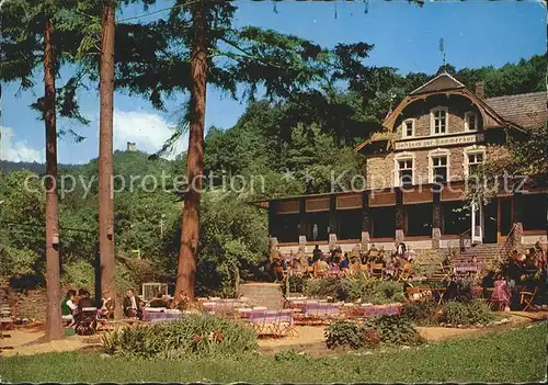 Lorch Rheingau Gasthaus Kammerburg im Wispertal Kat. Lorch