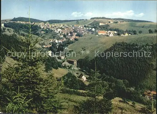 St Andreasberg Harz Blick vom Treibholz Kat. Sankt Andreasberg