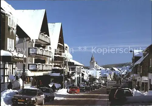 Winterberg Hochsauerland Strassenpartie Kat. Winterberg