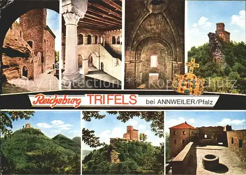 Annweiler Trifels Reichsburg Trifels Reliquie Kat. Annweiler am Trifels