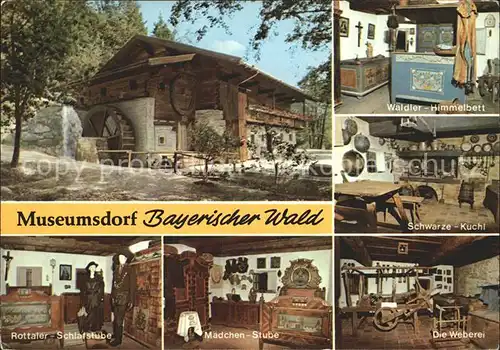 Tittling Museumsdorf Bayerischer Wald Ferienhotel Dreiburgensee Kat. Tittling