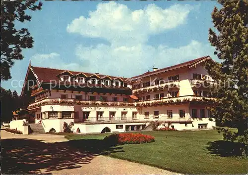 Rottach Egern Sanatorium Bergfrieden Kat. Rottach Egern