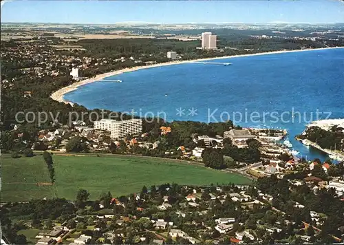 Timmendorfer Strand Fliegeraufnahme Niendorf Kat. Timmendorfer Strand